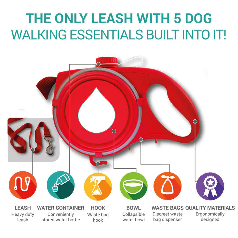 5 in 1 Dog leash